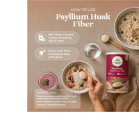Thumbnail for Psyllium Husk – Organic Whole Husk Fiber