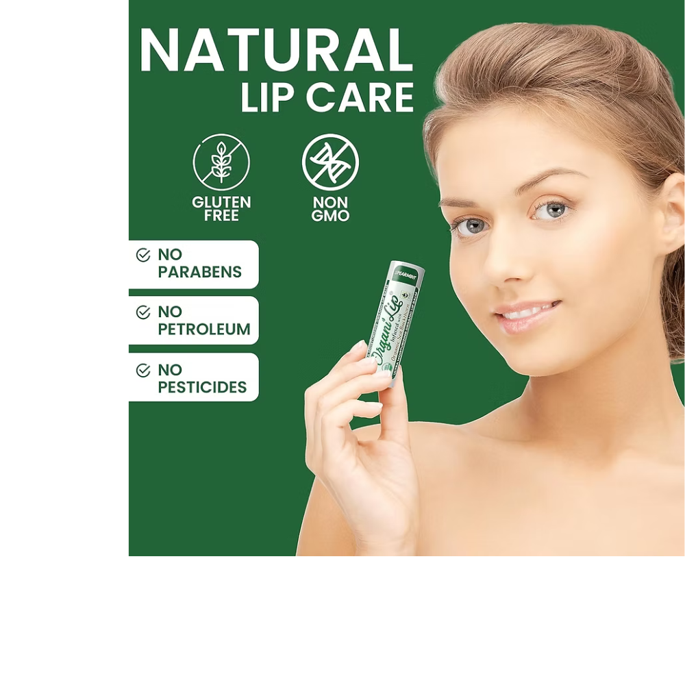 Spearmint Ultra Moisturizing Organic Lip Balm