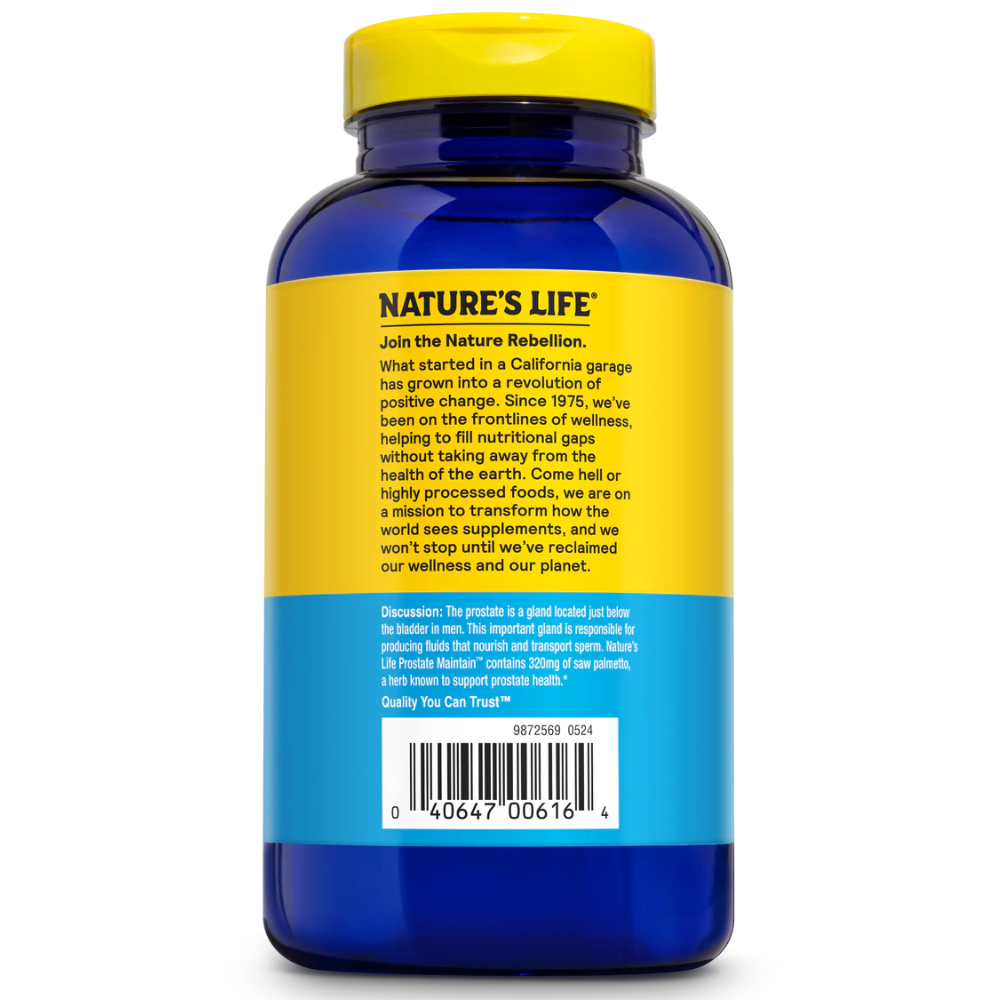 Prostate Maintain 320 mg Saw Palmetto