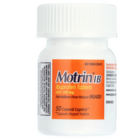 Thumbnail for MOTRIN IB, Ibuprofen 200mg Tablets Pain Reliever & Fever Reducer