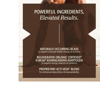 Thumbnail for ORGANIC MEN'S PROTEIN GRASSFED WHEY POWDER - 18 SERVINGS