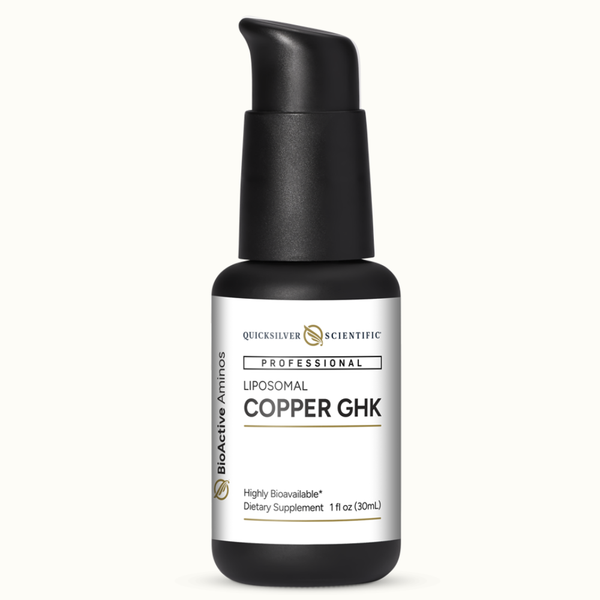 oral ghk-cu supplement Instamed Sublingual Peptides Quicksilver Scientific Liposomal Copper GHK