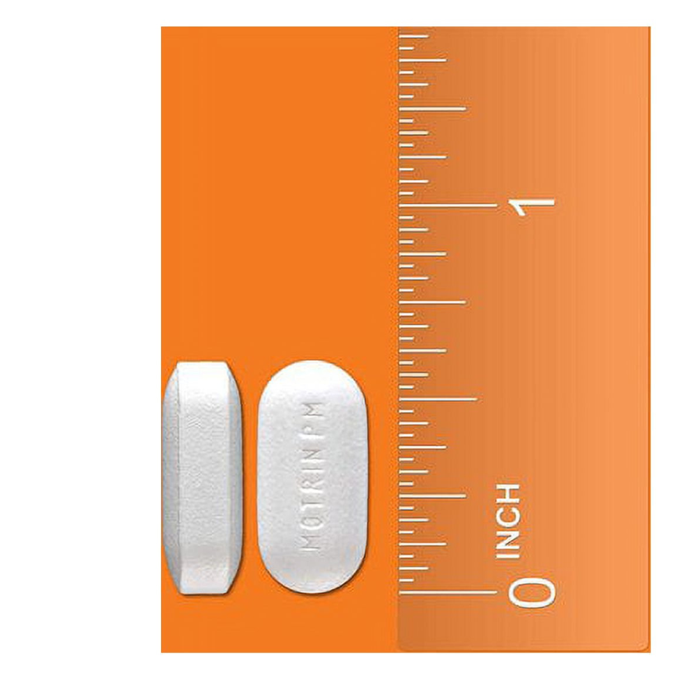MOTRIN PM Caplets, 200mg Ibuprofen & 38mg Sleep Aid for Pain Relief at Night