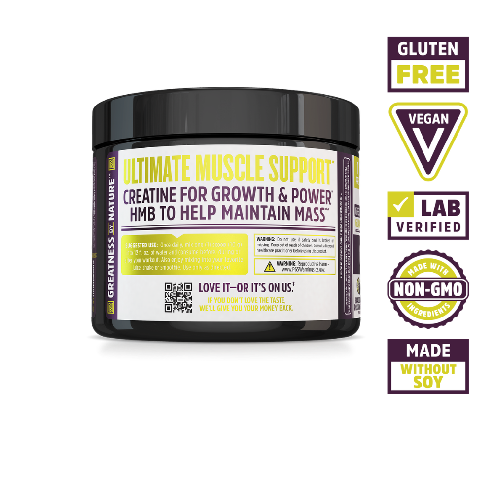 CREATINE + HMB POWDER, 30 Servings