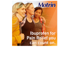 Thumbnail for MOTRIN IB, Ibuprofen 200mg Tablets Pain Reliever & Fever Reducer