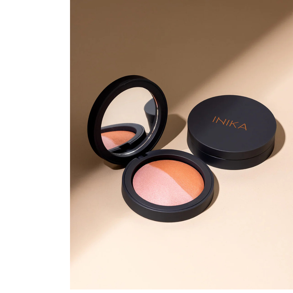 INIKA Organic Mineral Baked Blush Duo