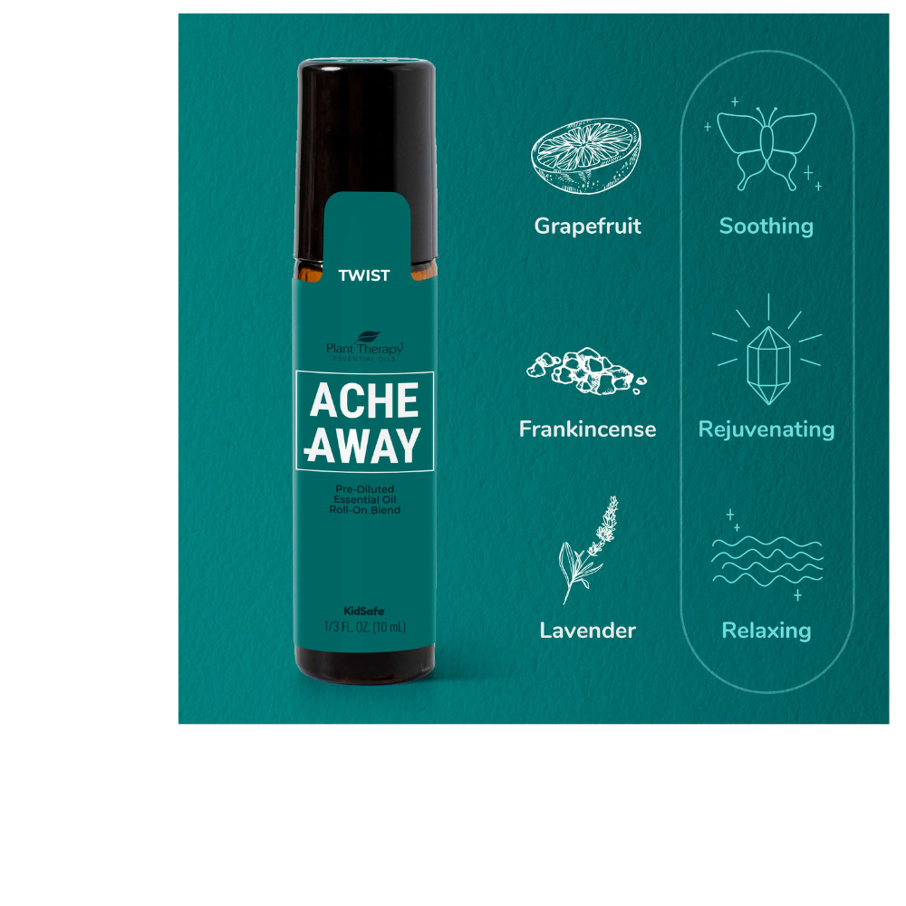 Ache Away Pre-Diluted Essential Oil Roll-On