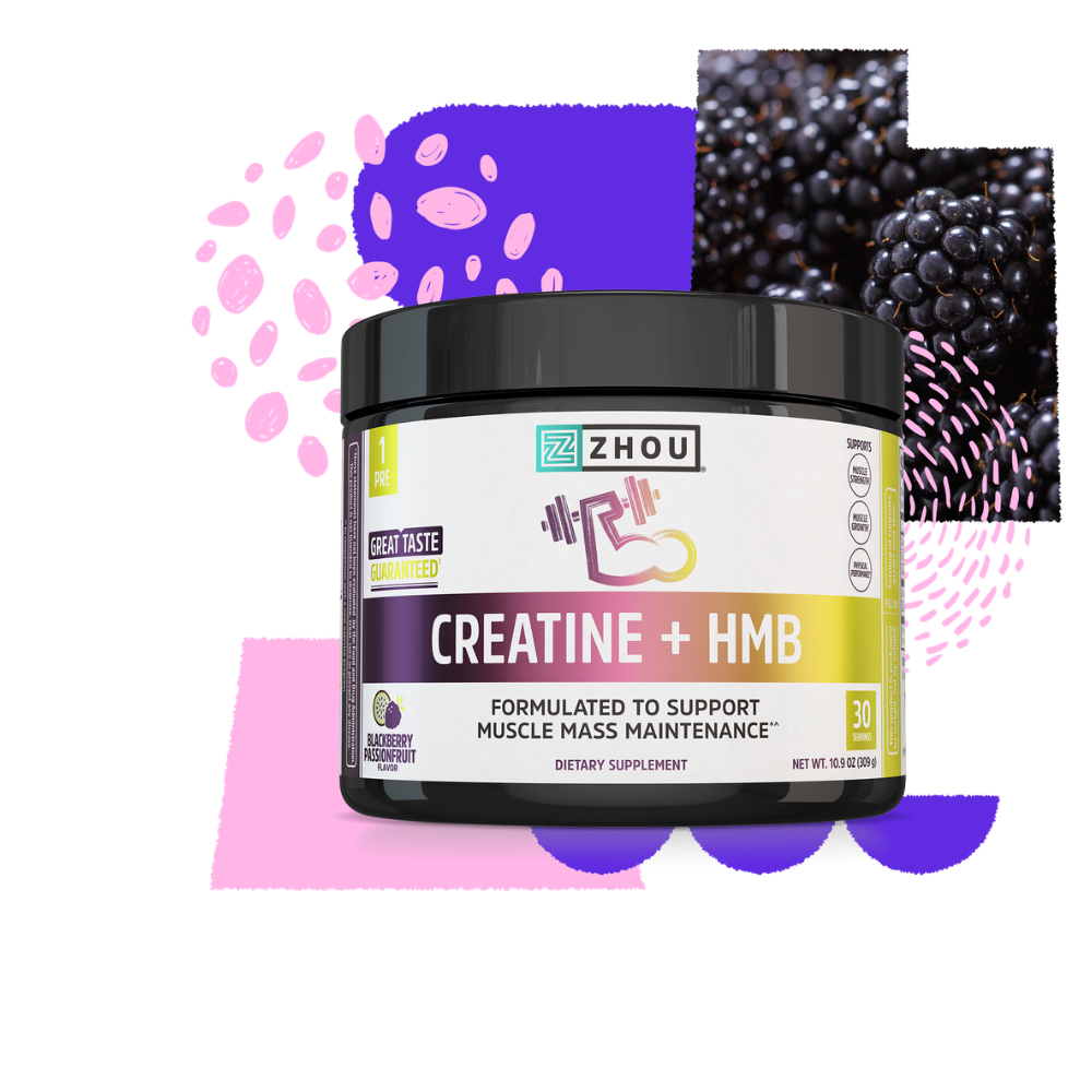 CREATINE + HMB POWDER, 30 Servings