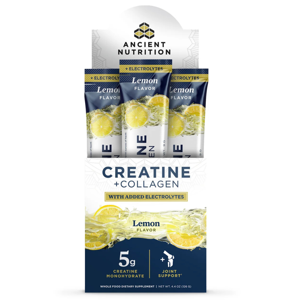 CREATINE + COLLAGEN + ELECTROLYTES STICK PACKS