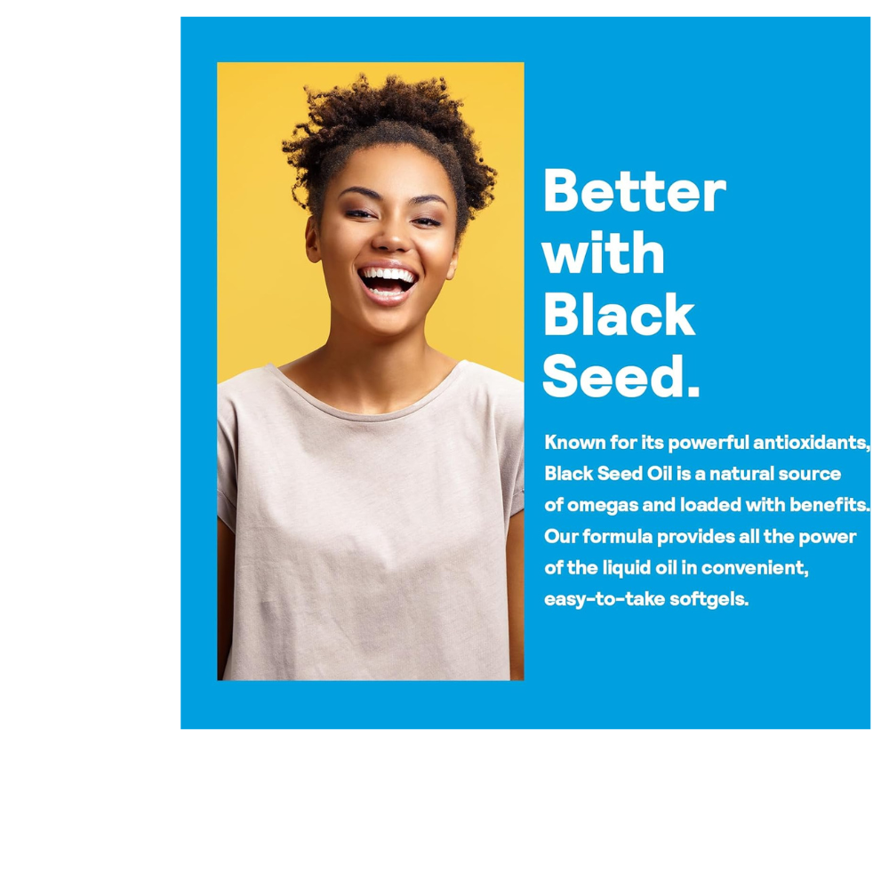 BLACK SEED OIL, COLD PRESSED 2000 MG