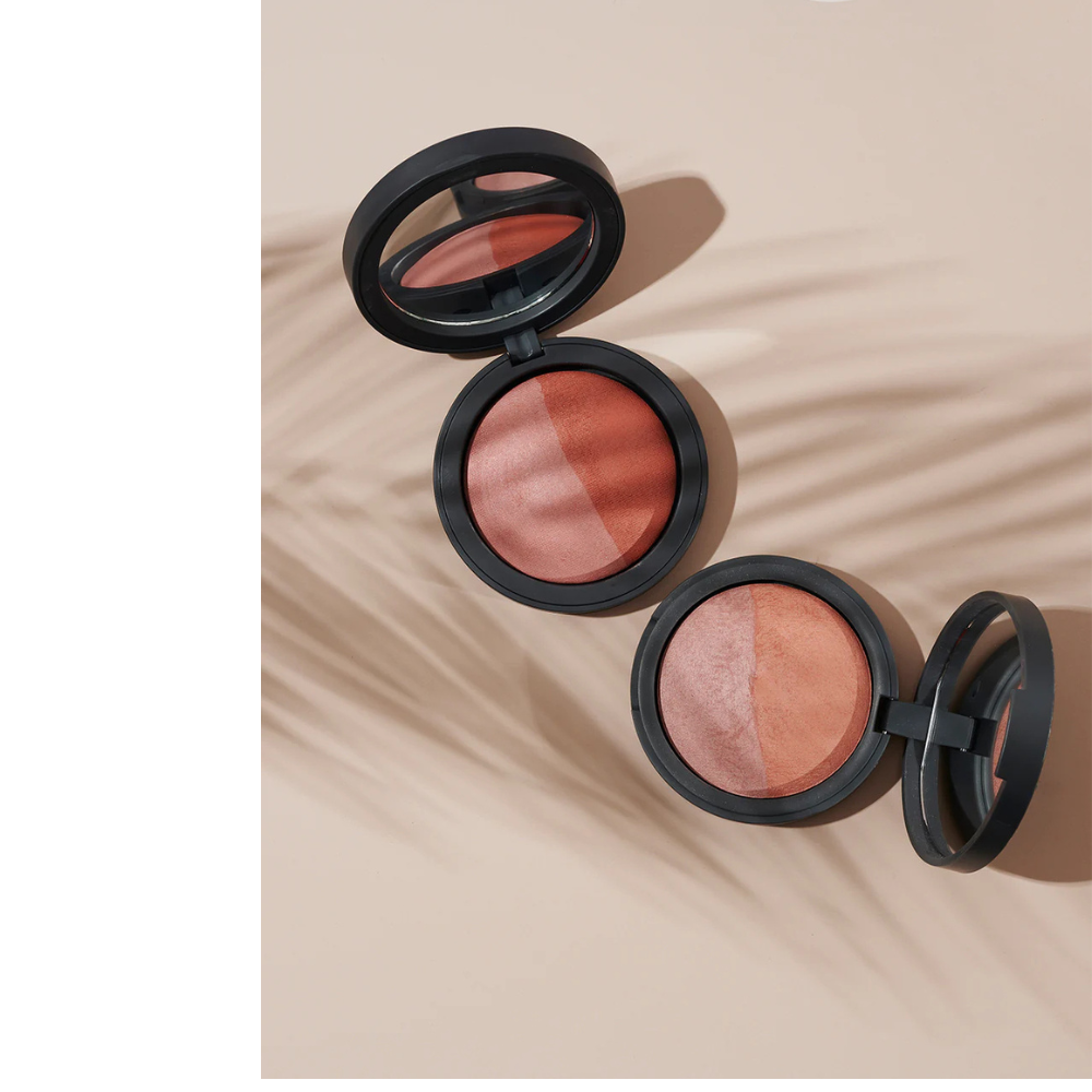 INIKA Organic Mineral Baked Blush Duo