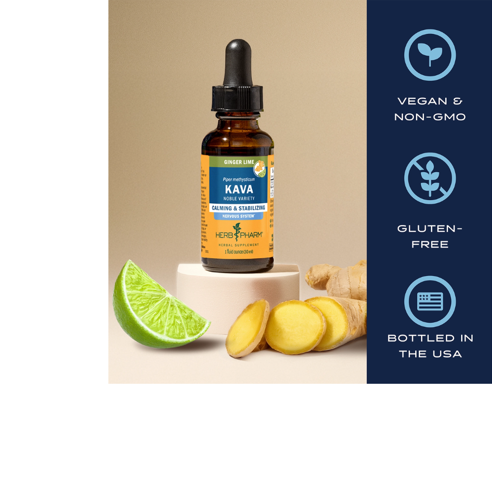Kava Liquid Extract - Ginger Lime Flavor