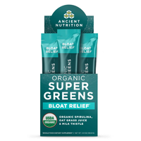 Thumbnail for ORGANIC SUPERGREENS BLOAT RELIEF STICK PACKS