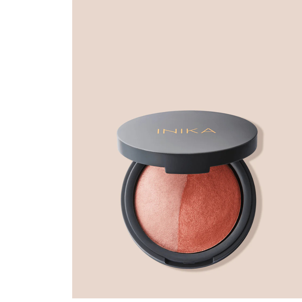 INIKA Organic Mineral Baked Blush Duo