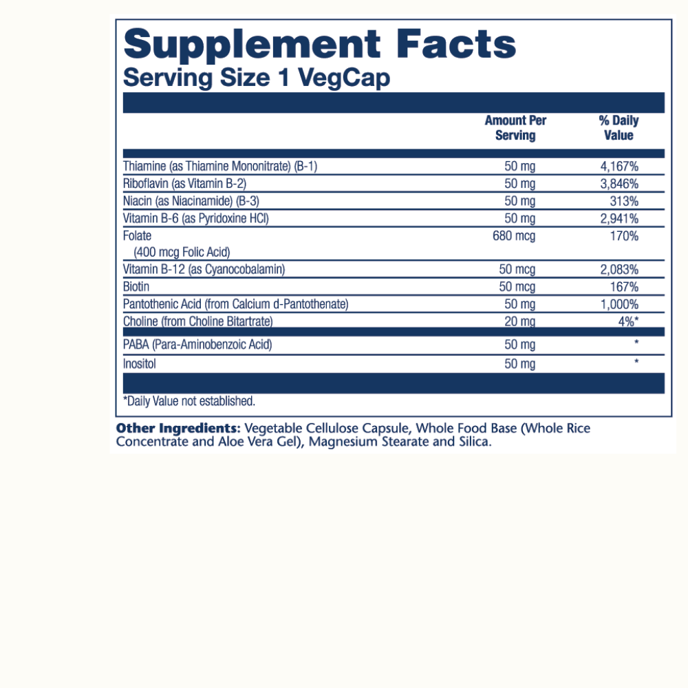 COMPLEJO DE VITAMINA B 50MG