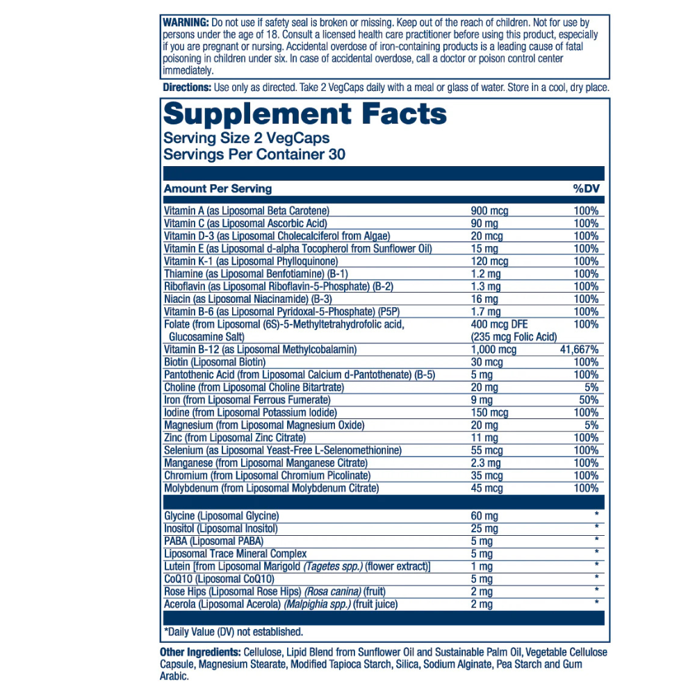 Liposomal Multivitamin Universal