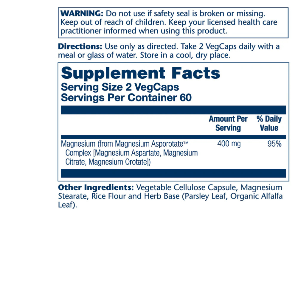 Magnesium Asporotate 400mg