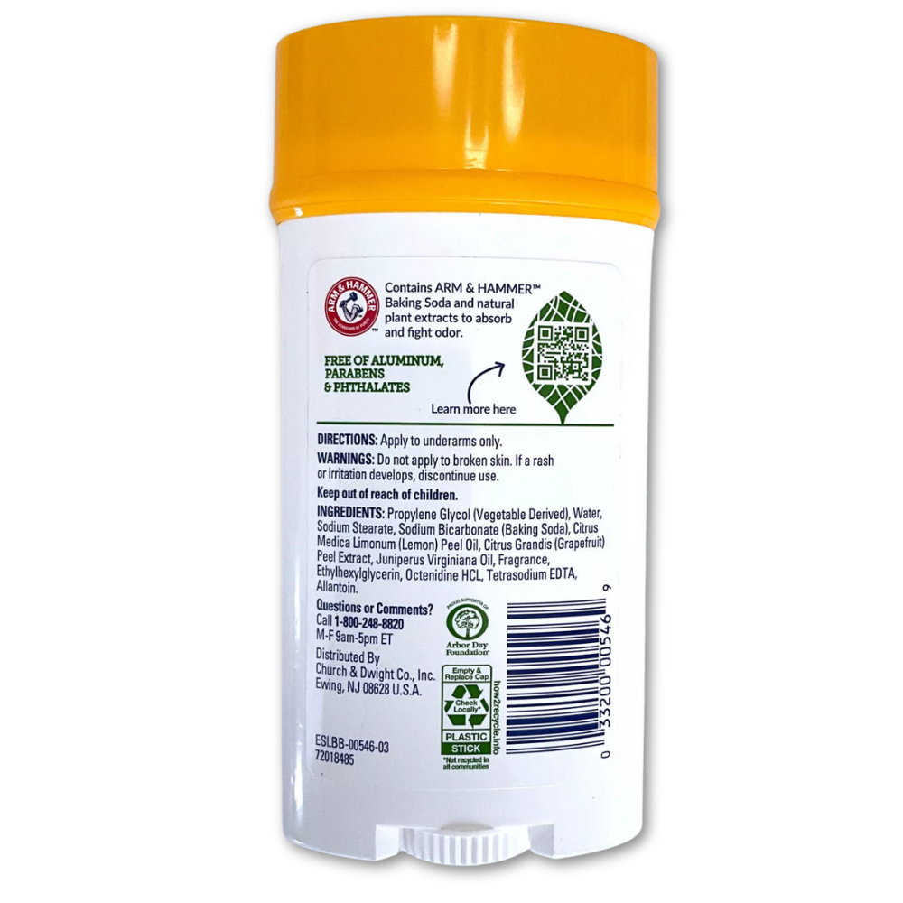 Essentials Solid Deodorant, Juniper Berry