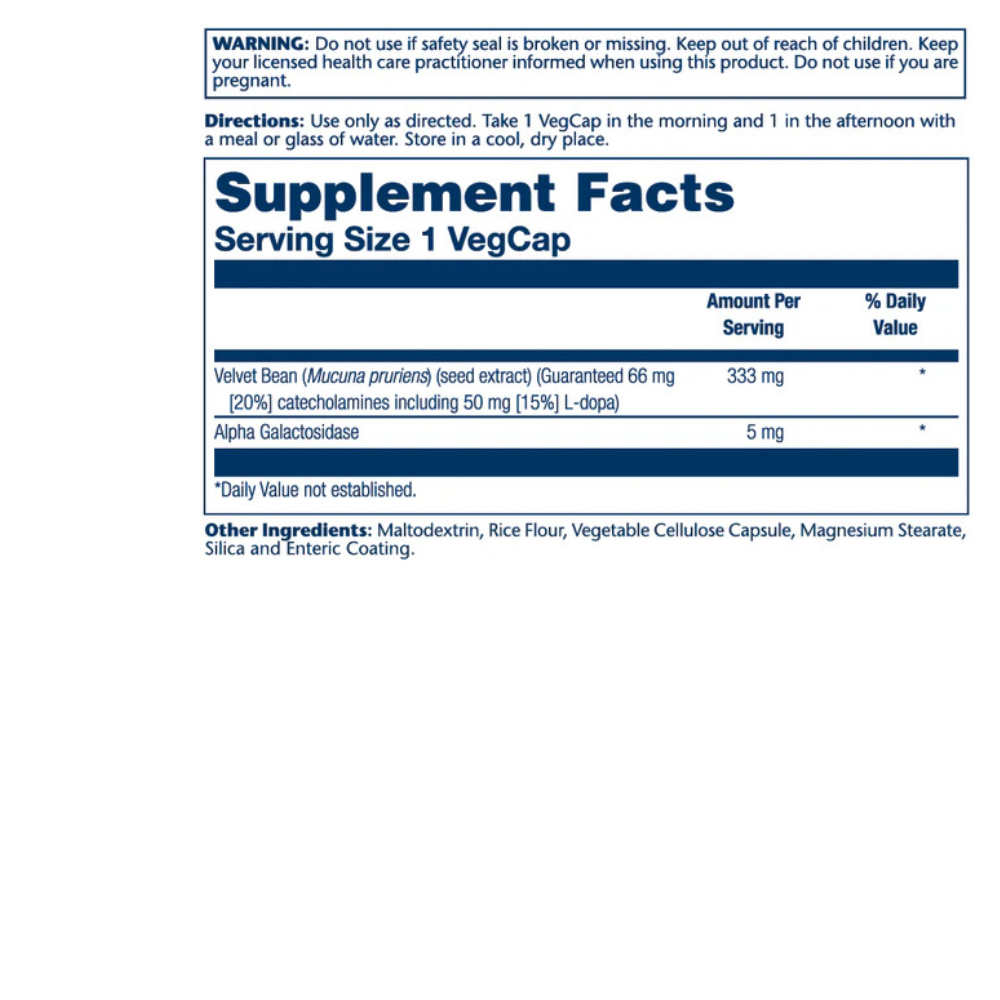 DopaBean, Velvet Bean Extract 333mg