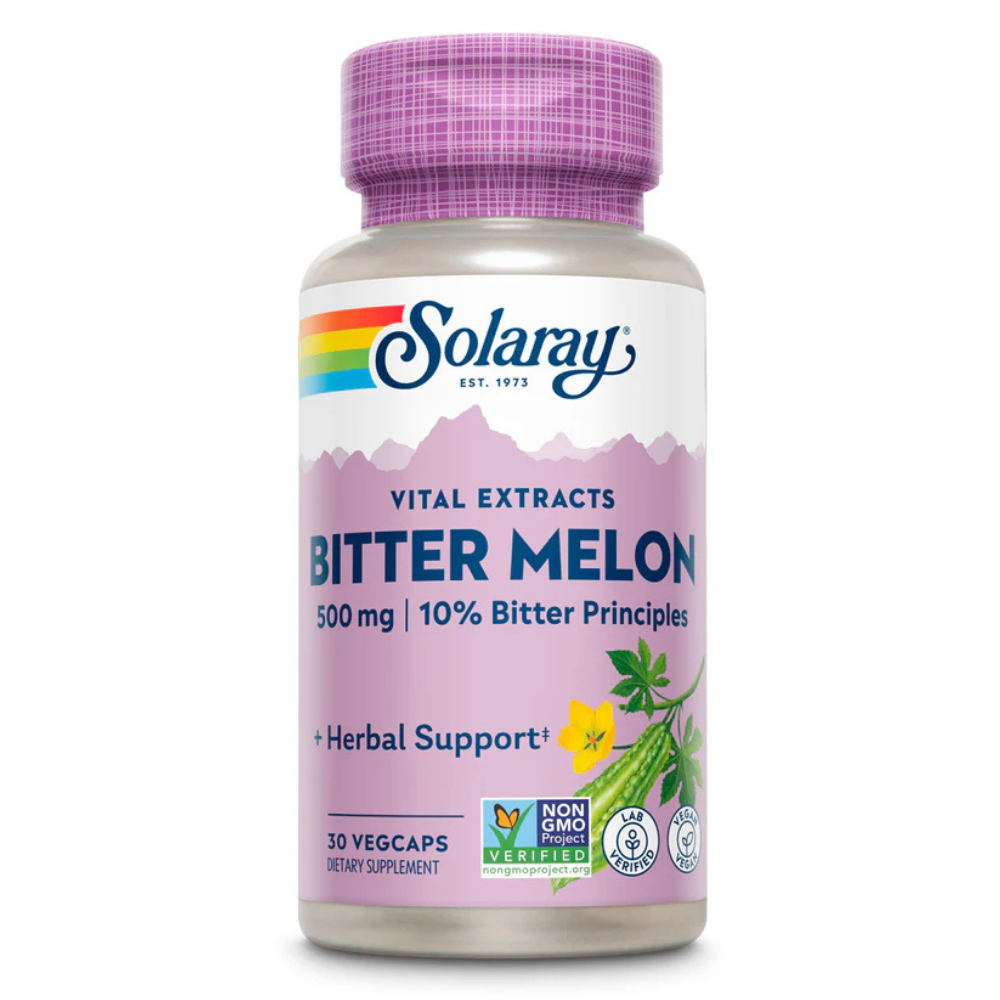 Bitter Melon Fruit Extract 10%, 500mg