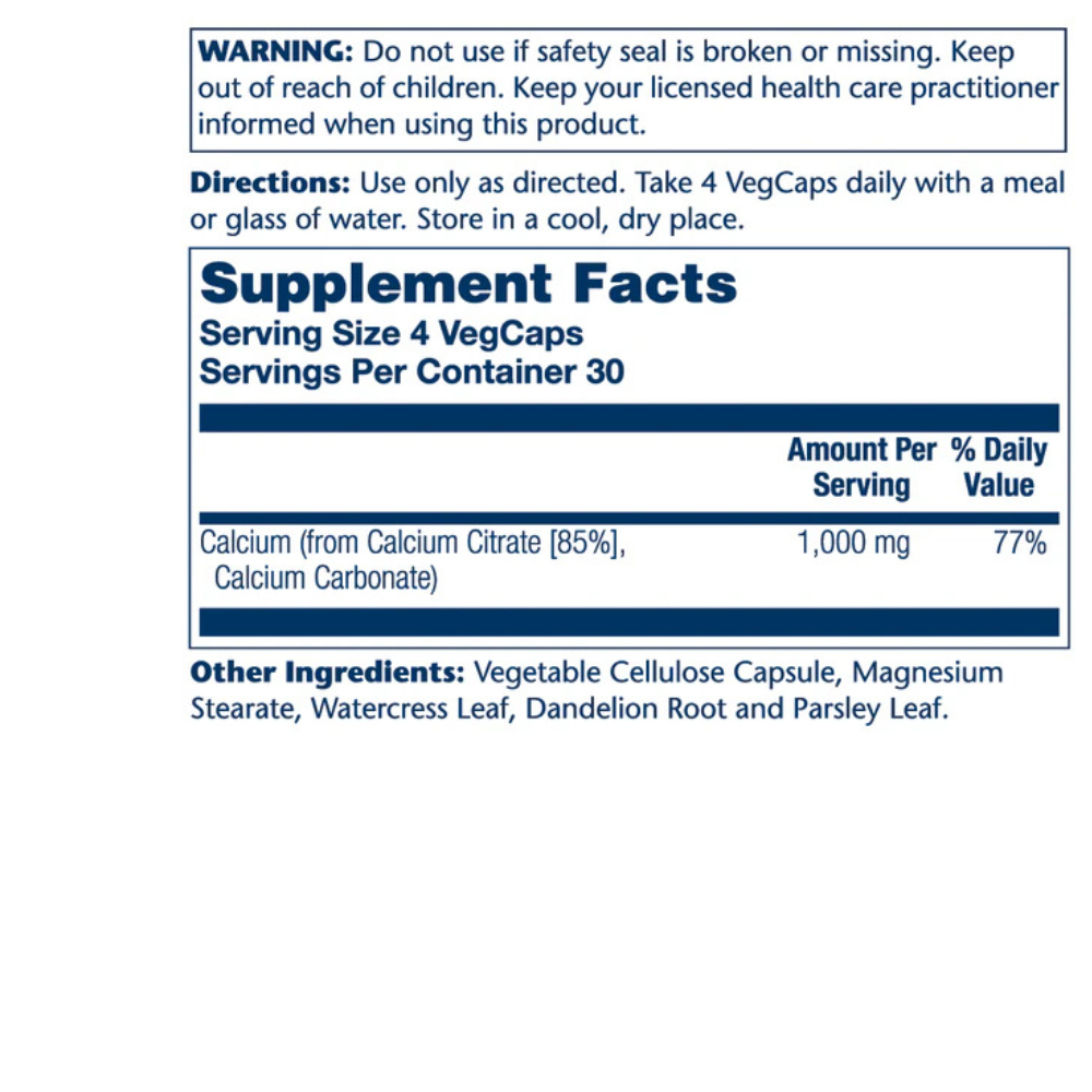 Calcium Citrate 1000mg