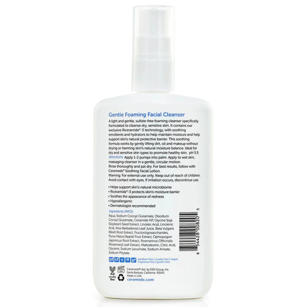 GENTLE FOAMING FACIAL CLEANSER