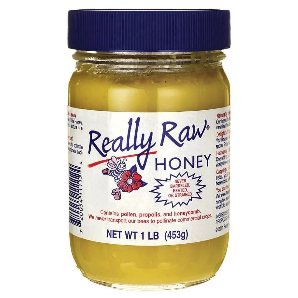 Really Raw Honey, Honey, (453 GRAMS)