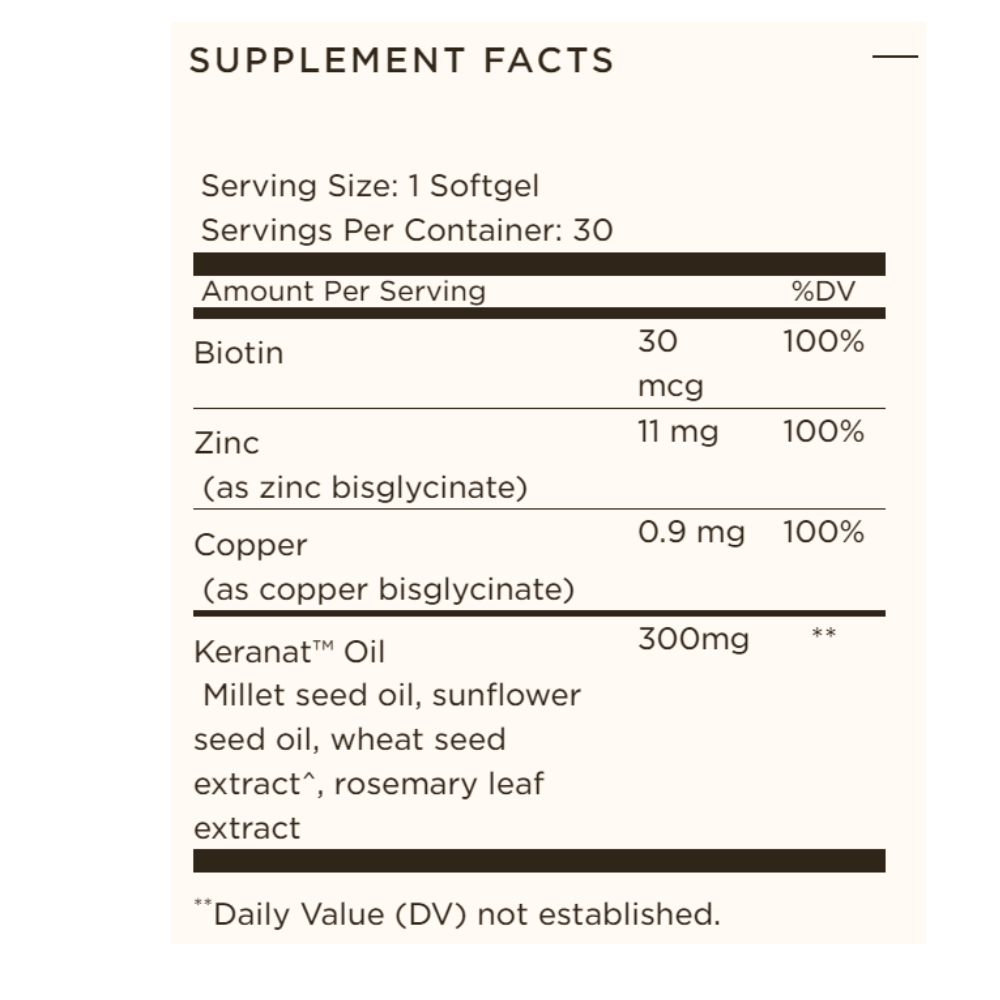 Hair Growth Softgels