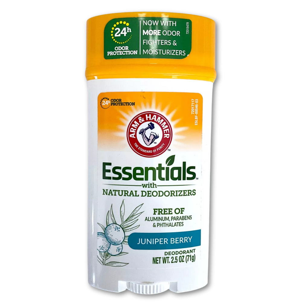 Essentials Solid Deodorant, Juniper Berry