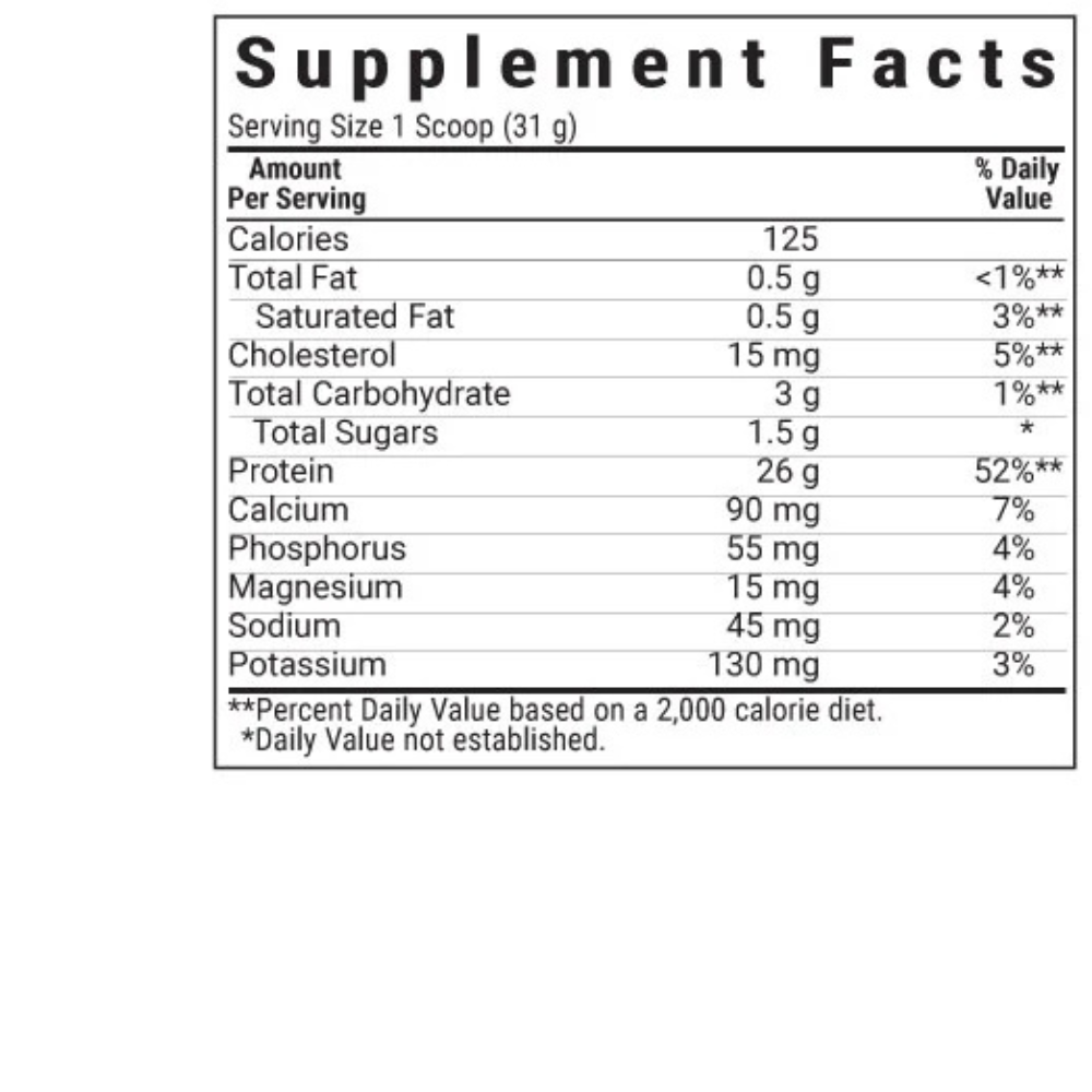 WHEY PROTEIN ISOLATE POWDER Original Flavor