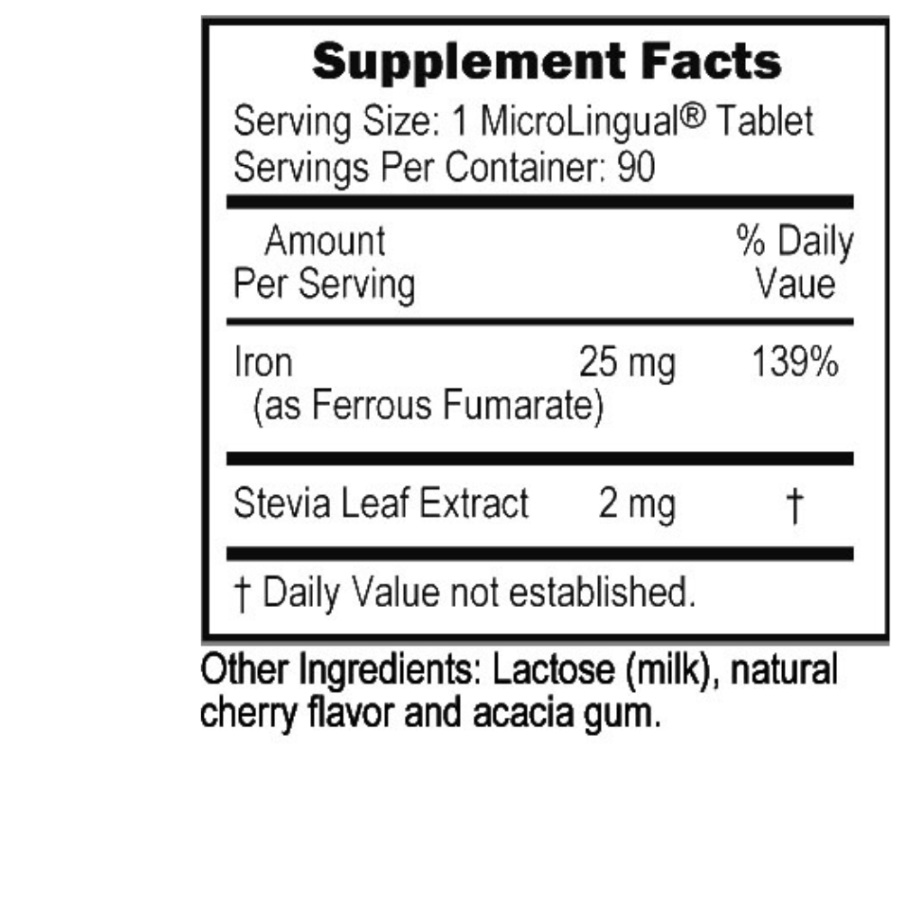 Just Women Iron 25 mg(as Ferrous Fumarate)