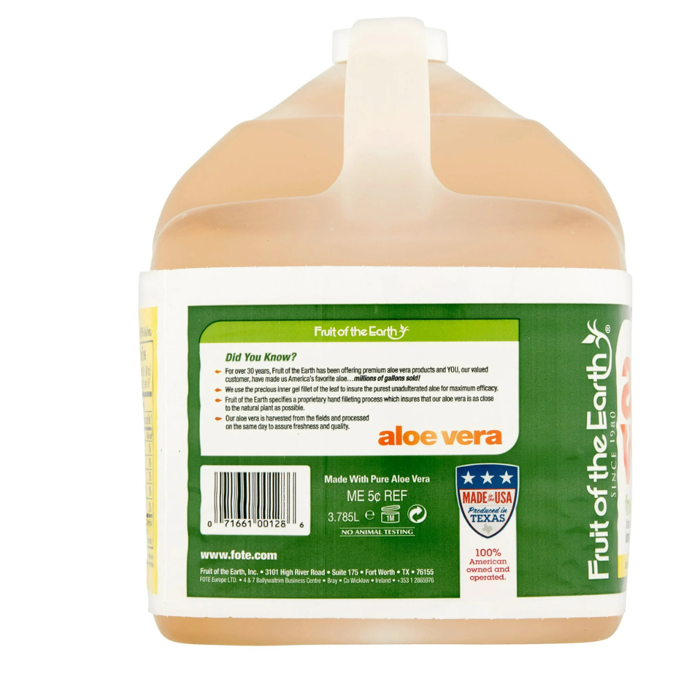 Fruit of the Earth Health & Wellness Aloe Vera Drink – Village Green  Apothecary