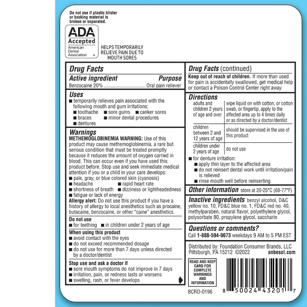 Anbesol Maximum Strength Liquid