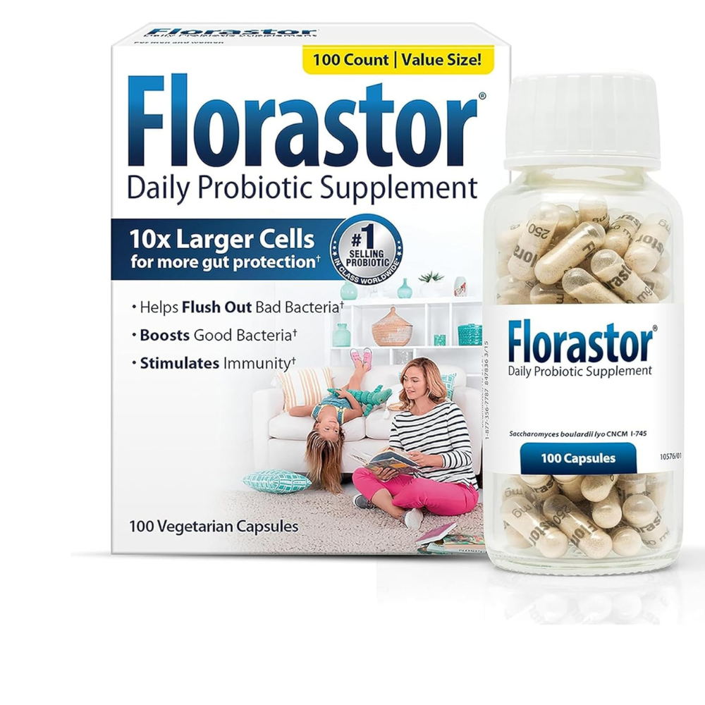 Florastor Daily Probiotic Supplement 250mg