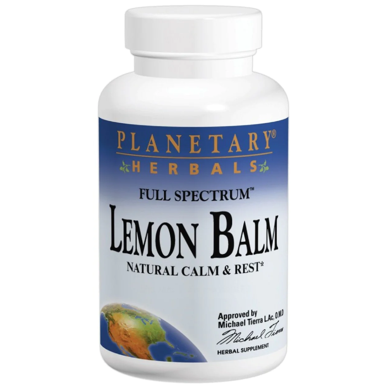 Lemon Balm 500mg - Planetary Herbals