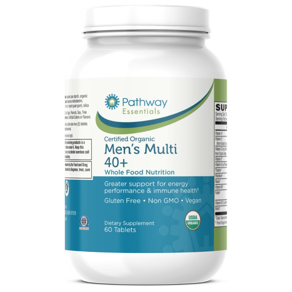 Mens Organic Multi 40+