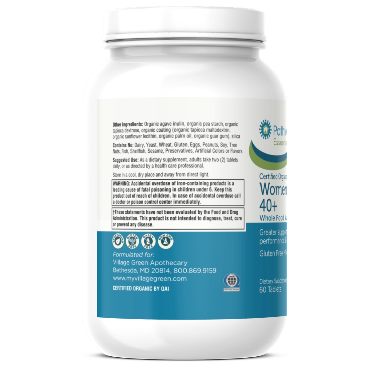 Organic Womens Multi 40+