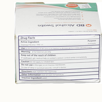 Thumbnail for Becton Dickinson Alcohol Swab Pads 100 Count