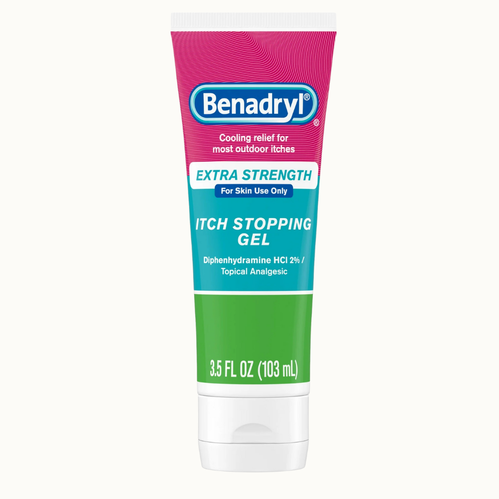 BENADRYL Itch Stopping Gel Extra Strength Topical Analgesic Gel for Itchy Skin