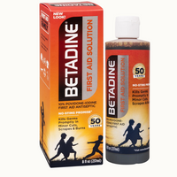 Thumbnail for Betadine Antiseptic First Aid Solution Povidone-Iodine 10%