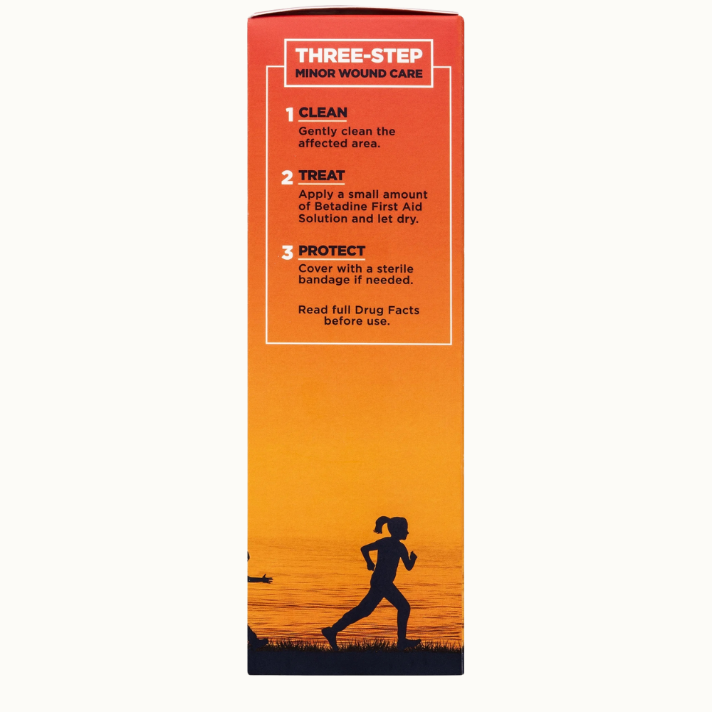 Betadine Antiseptic First Aid Solution Povidone-Iodine 10%