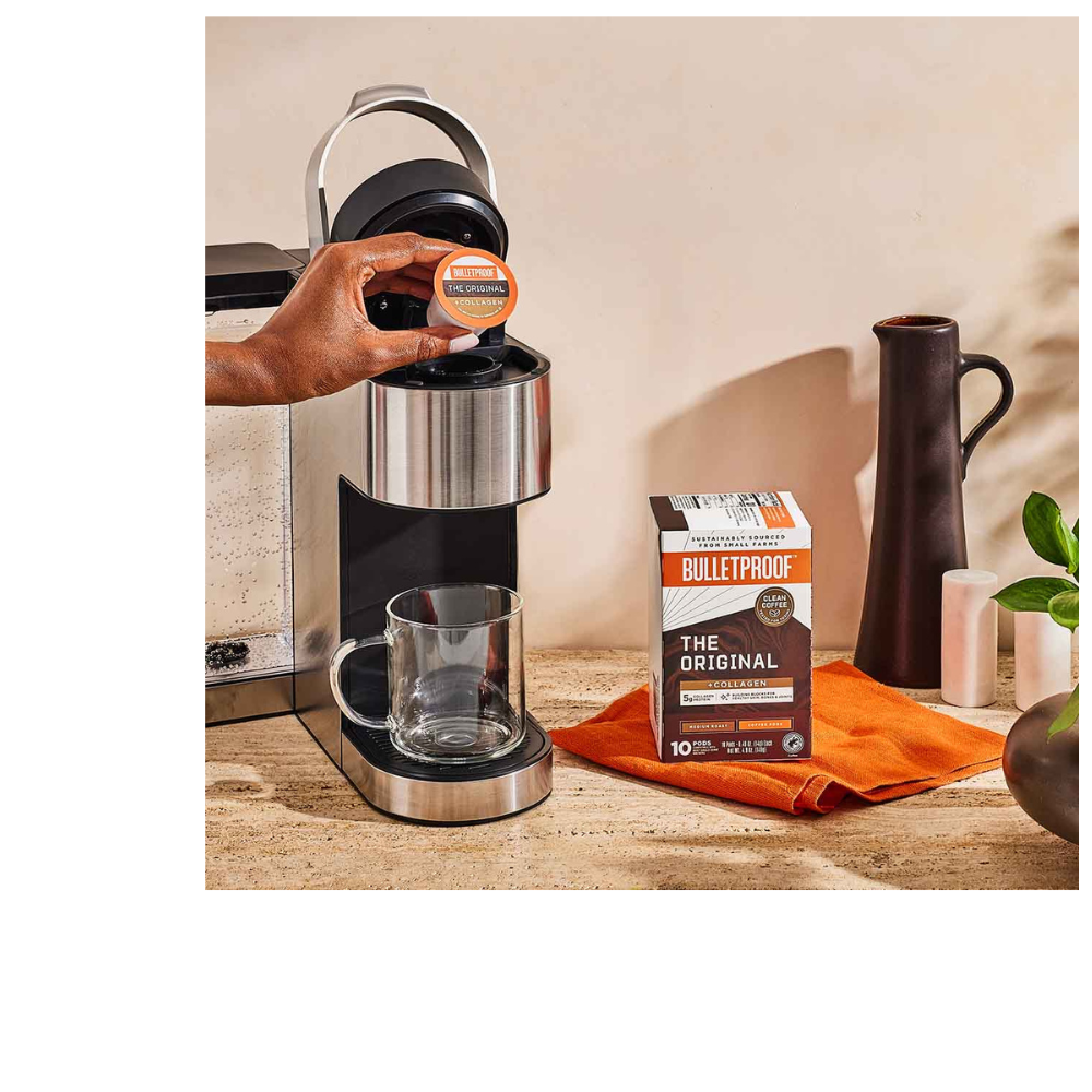 Bulletproof The Original Collagen Coffee Pods, 10 Village