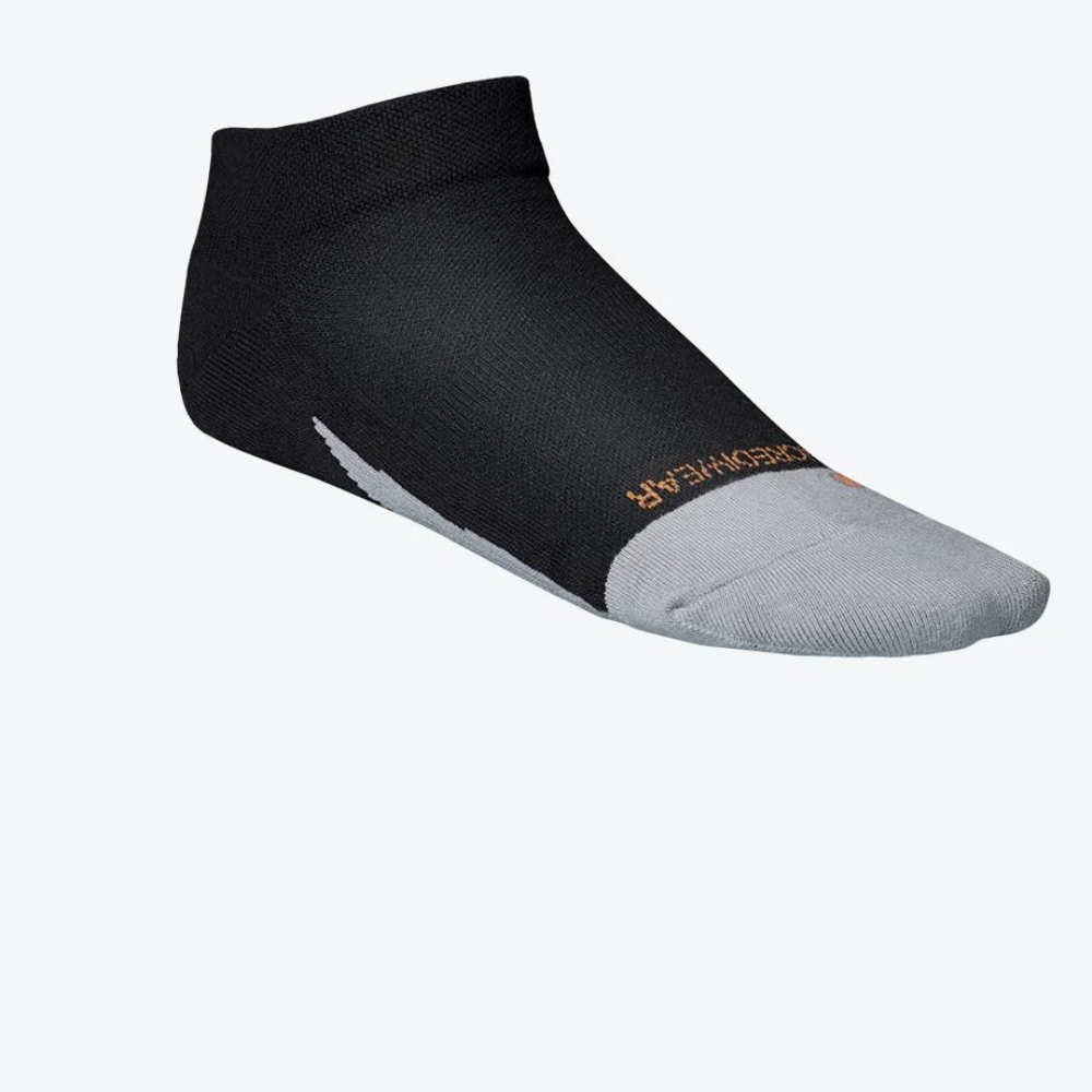 Low Cut Sport Socks Small Black/Orange