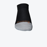 Thumbnail for Low Cut Sport Socks Small Black/Orange