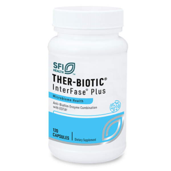 Klaire Labs - SFI Health Ther-Biotic InterFase Plus, 120 VC
