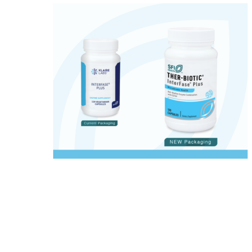 Klaire Labs - SFI Health Ther-Biotic InterFase Plus, 120 VC