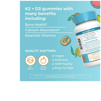 Thumbnail for K2 + D3 Calcium Gummies