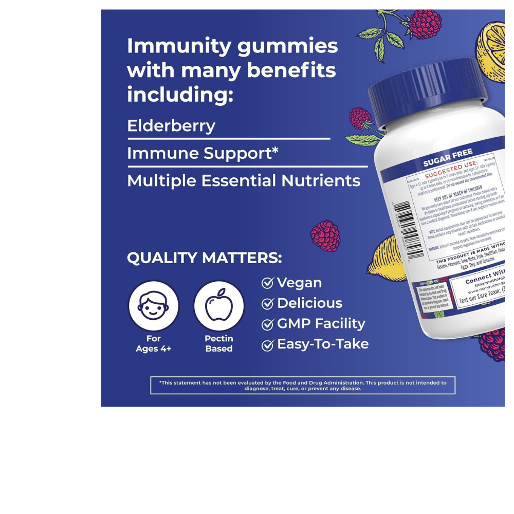 Sugar Free Immunity Gummies