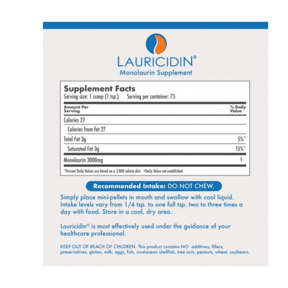 Lauricidin Monolaurina Original Tarro de 8oz