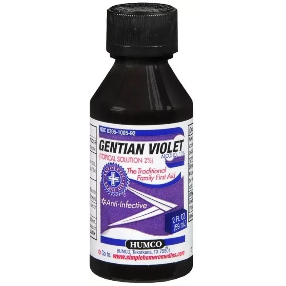 Humco Gentian Violet Solution 2%